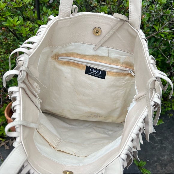 Guia’s Italian leather fringe bag - Picture 2 of 8